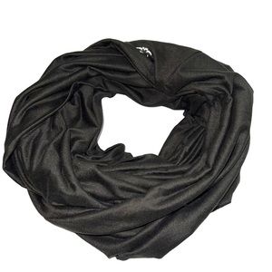 Beyond Yoga Black Pocket Infinity Scarf New